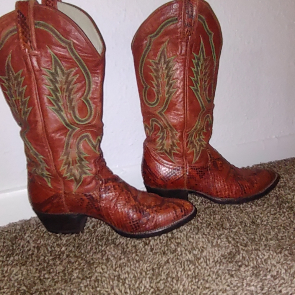 Larry Mahan Cowboy Boots